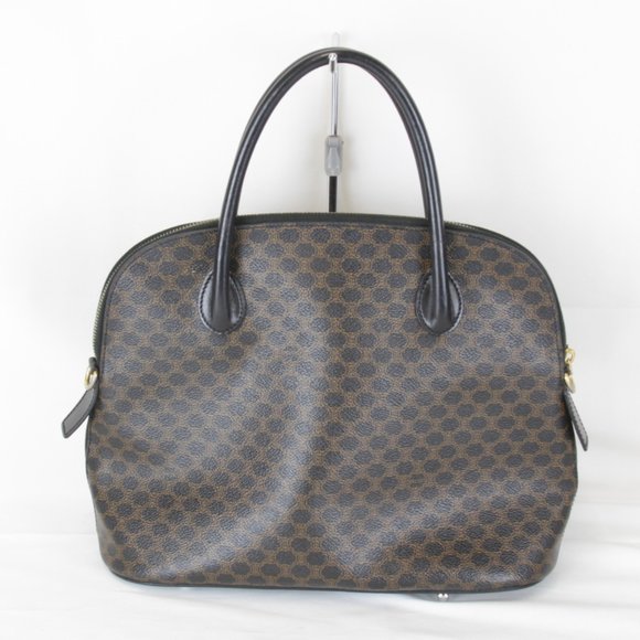 CELINE Black Leather Bag - Picture 1 of 8